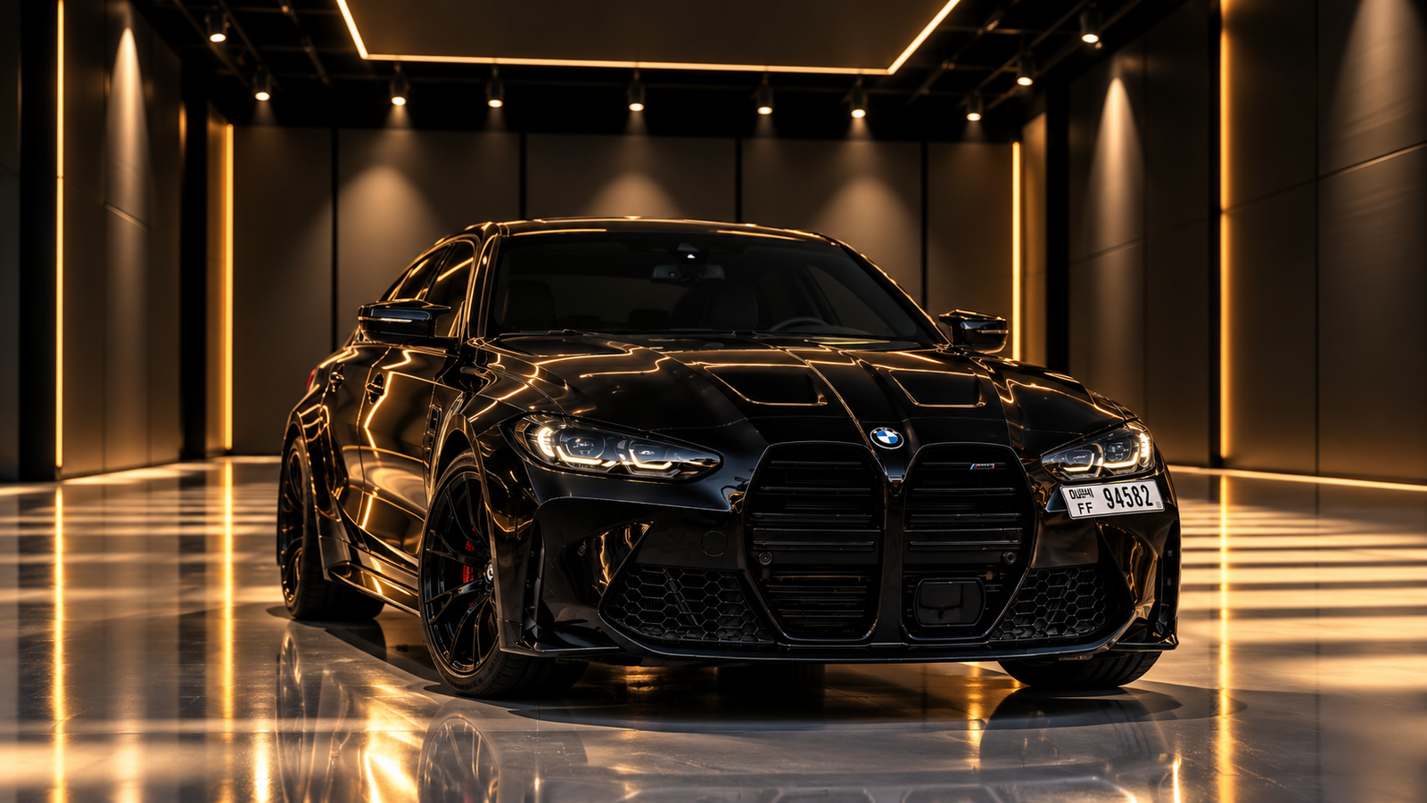 glossy black bmw m3